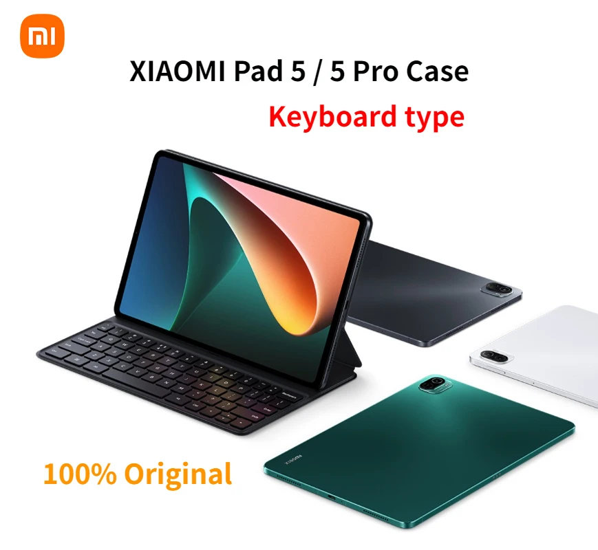 

Оригинальный защитный чехол для планшета Xiaomi Pad 5 с сенсорной панелью и клавиатурой подходит для планшета Xiaomi Pad 5 Pro 11 дюймов