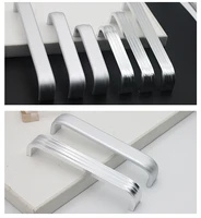 2pcs 96128160192224mm aluminum alloy handle cabinet wardrobe drawer door handle furniture hardware accessories