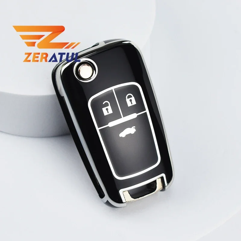 3/4/5 кнопок из ТПУ автомобильный брелок для ключей чехол Chevrolet Equinox Volt Cruze Impala Camaro