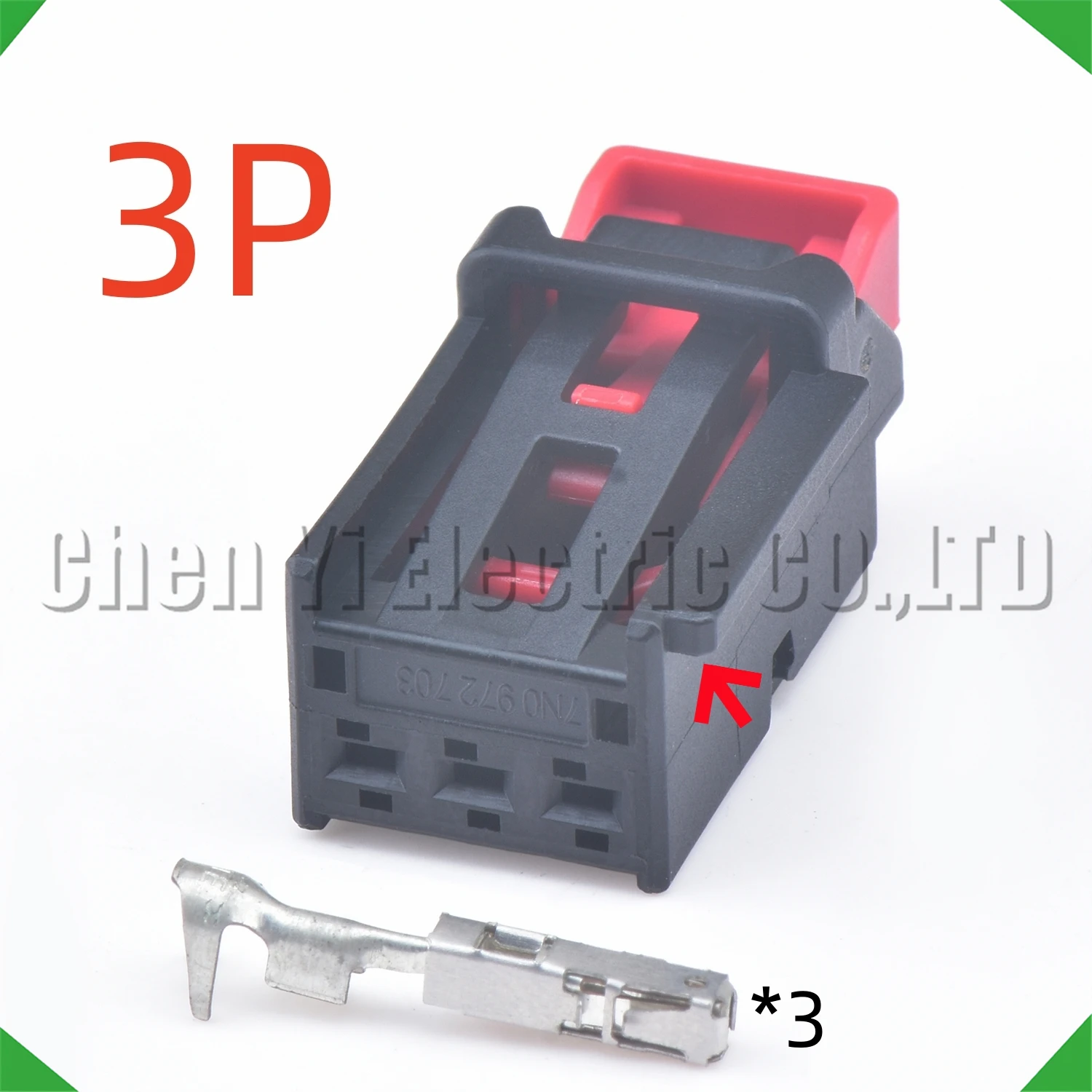 

3-контактные автоматические разъемы, задний фонарь, стоп-сигнал, подъемный модуль двигателя стула, вилка 7N 0972703 5К 0972713 Для Sagitar Tiguan Golf A3 A4 Q5