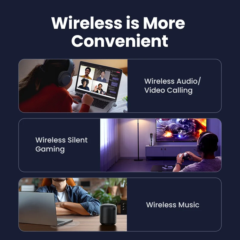 UGREEN USB C Type-C Bluetooth 5 3 передатчик aptX HD AD аудио адаптер для ПК Nintendo переключатель