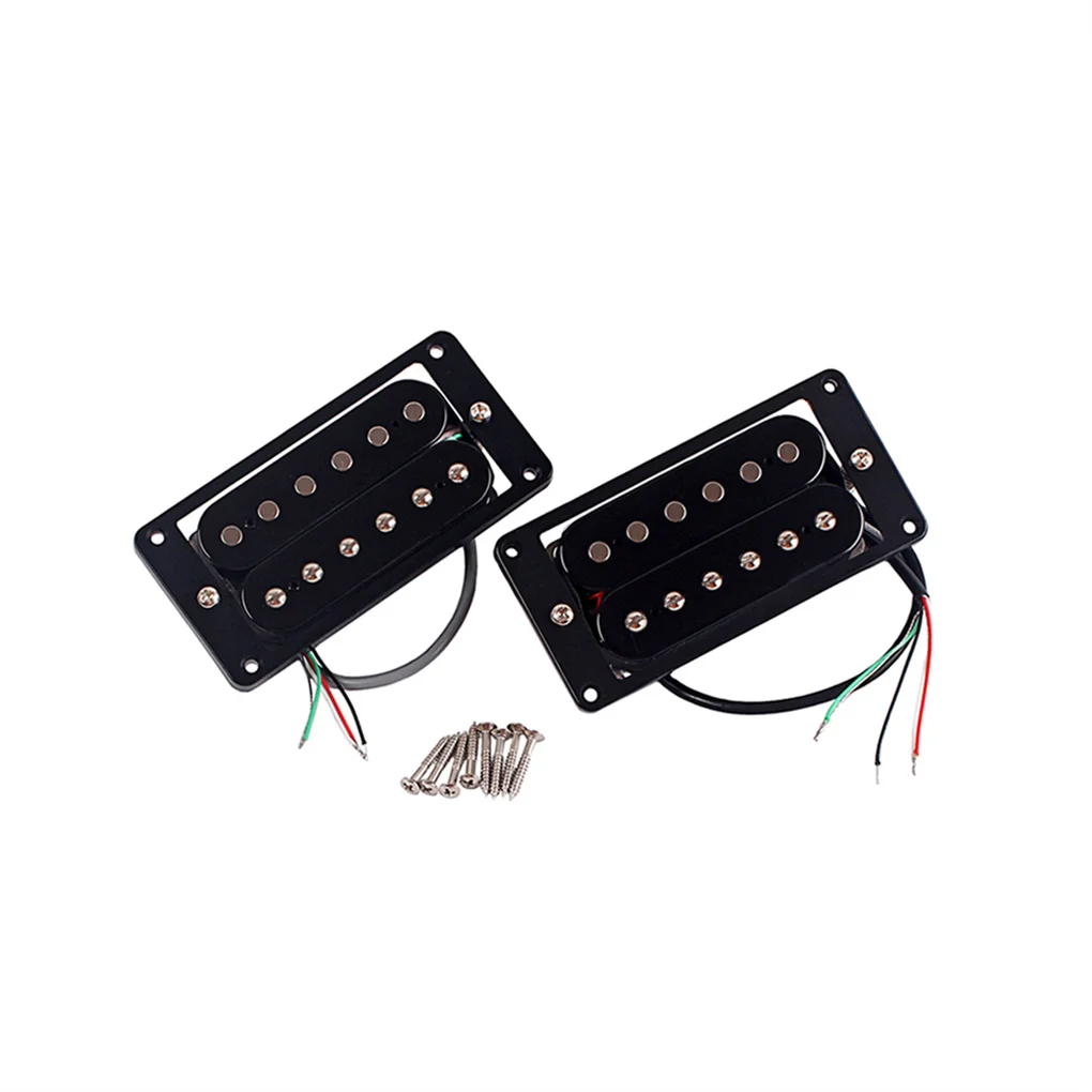

Pickup Neck Set Lightweight Professional Double Coil Pickups Electric Guitar Parts Accessories Balanced Low Frequency
