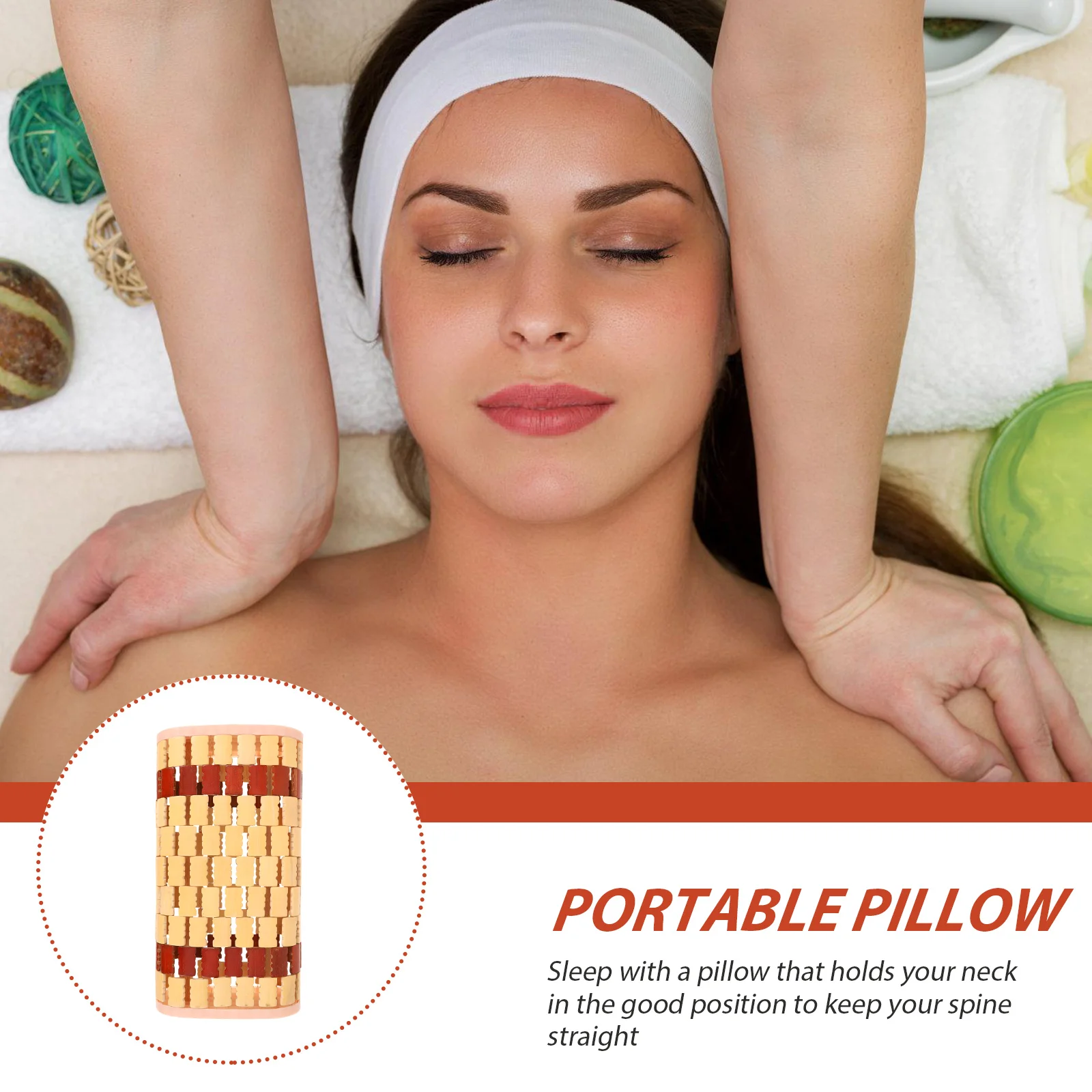 Подушка для сауны летние подушки пот паровая шейка сна бамбуковая подушка