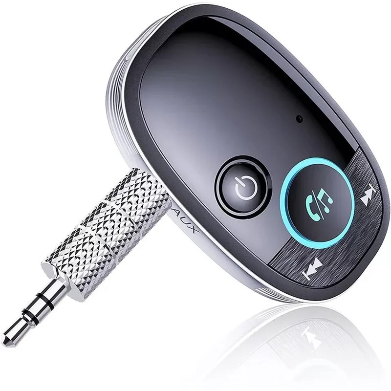 

2023NEW Bluetooth Aux Receiver for Car, Portable Audio Adapter with Music Streaming for Home Stereo, Wired Headphones, Speakers