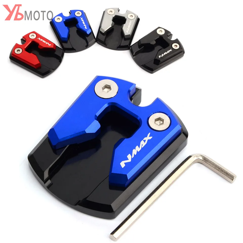 Мотоцикл Выдвижная подставка боковая увеличить для Yamaha NMAX155 N-MAX NMAX 125 155 2015 2016 2017 2018