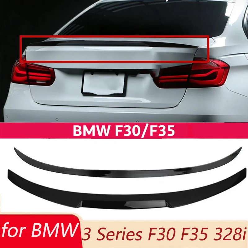 Фото Задний спойлер на крышу для BMW 3 серии F30 F35 328i M3/M4 2012-2019, крыло на крышку багажника, тюнинг-комплект для автомобилей №1