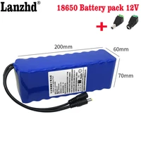 free shipping 18650 battery pack 9v 12v battery 12v li lithium battery for speakers led light vacuum cleaner car wash machine