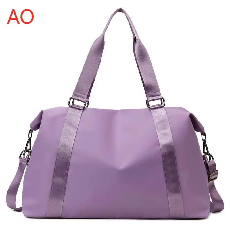 Outdoor Waterproof Oxford Sports Gym Bags for Men Women Training Fitness Travel Handbags Yoga Mat Sport Bags Travel Duffel Bags