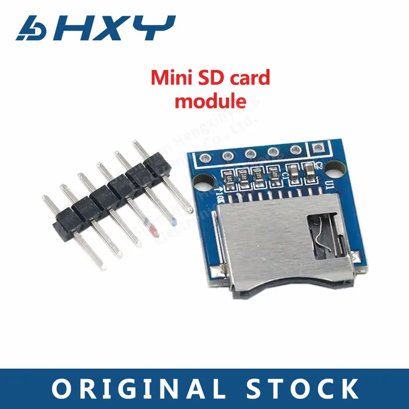 Micro SD Storage Expansion Board Mini TF Card Memory Shield Module With Pins for Arduino ARM AVR