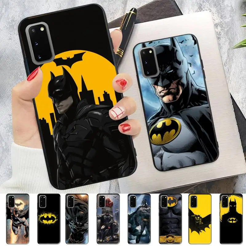 

Batman-S Phone Case for Samsung S10 21 20 9 8 plus lite S20 UlTRA 7edge