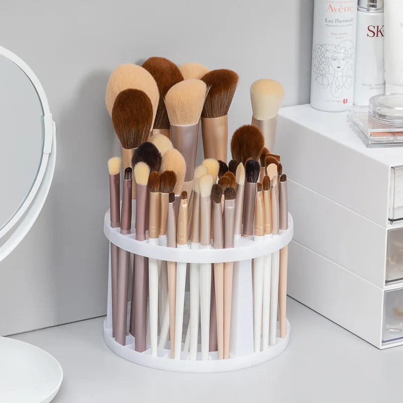 

Makeup Brush Storage Rack Home Desktop Storage Eyebrow Pen Rack Eyeliner Storage Box Art Raw Brush Ballpoint Pen Storage Rack