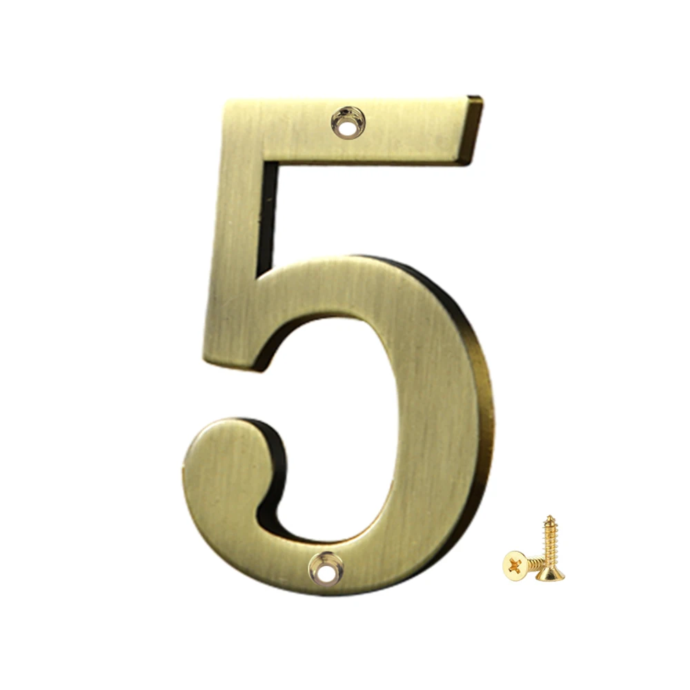 

Металлические номера домов из цинкового сплава 3 дюйма