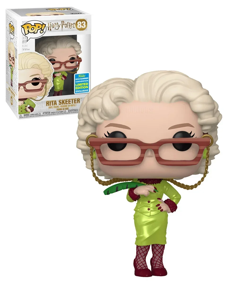 FUNKO POP Harri Potter RITA SKETER 83 #   Эксклюзивная виниловая фигурка ограниченной серии, коллекция моделей игрушек для детей, подарочная игрушка (art.: 3920cdbb28307) - 3920cdbb28307