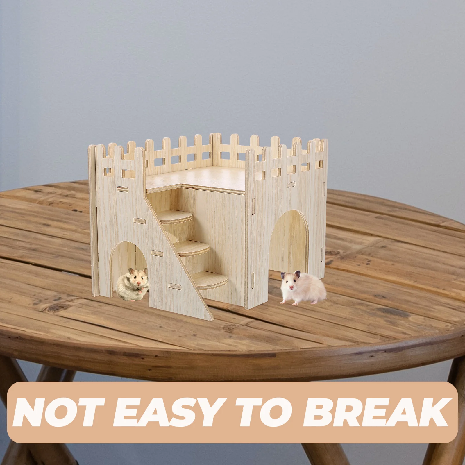 Лабиринт морской свинки клетка для маленьких животных убежище хомяка деревянная