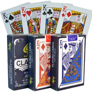 ПВХ новый узор пластиковая водонепроницаемая пленка для взрослых игральные карты для игры в покер карты; Настольные игры 58*88 мм карты для покера
