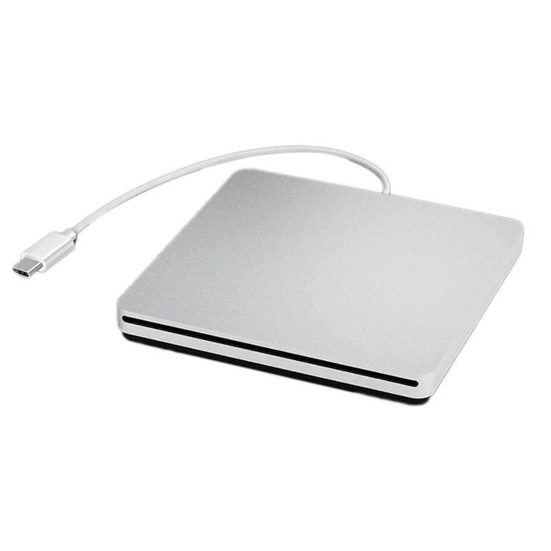 

External DVD Drive USB3.0 Portable CD/DVD+/-RW Drive/DVD Player For PC Computer Type-C Slim DVD/CD ROM Writer