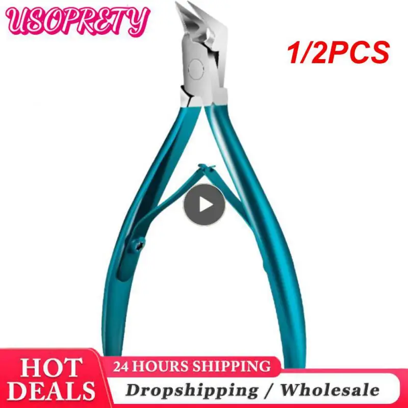 

1/2 шт. щипцы для кутикулы канавка для ногтей специальные ножницы для ногтей Ножницы для омертвевшей кожи Полировка Шлифовка Маникюр Уход резак инструменты для педикюра