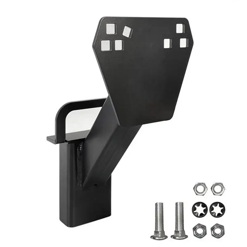 

Trailer Spare Tire Mount Steel Spare Tire Mount Bracket Trailer Spare Wheel Accessories For Most 4 & 5 & 6 & 8 Lugs Wheels On 4