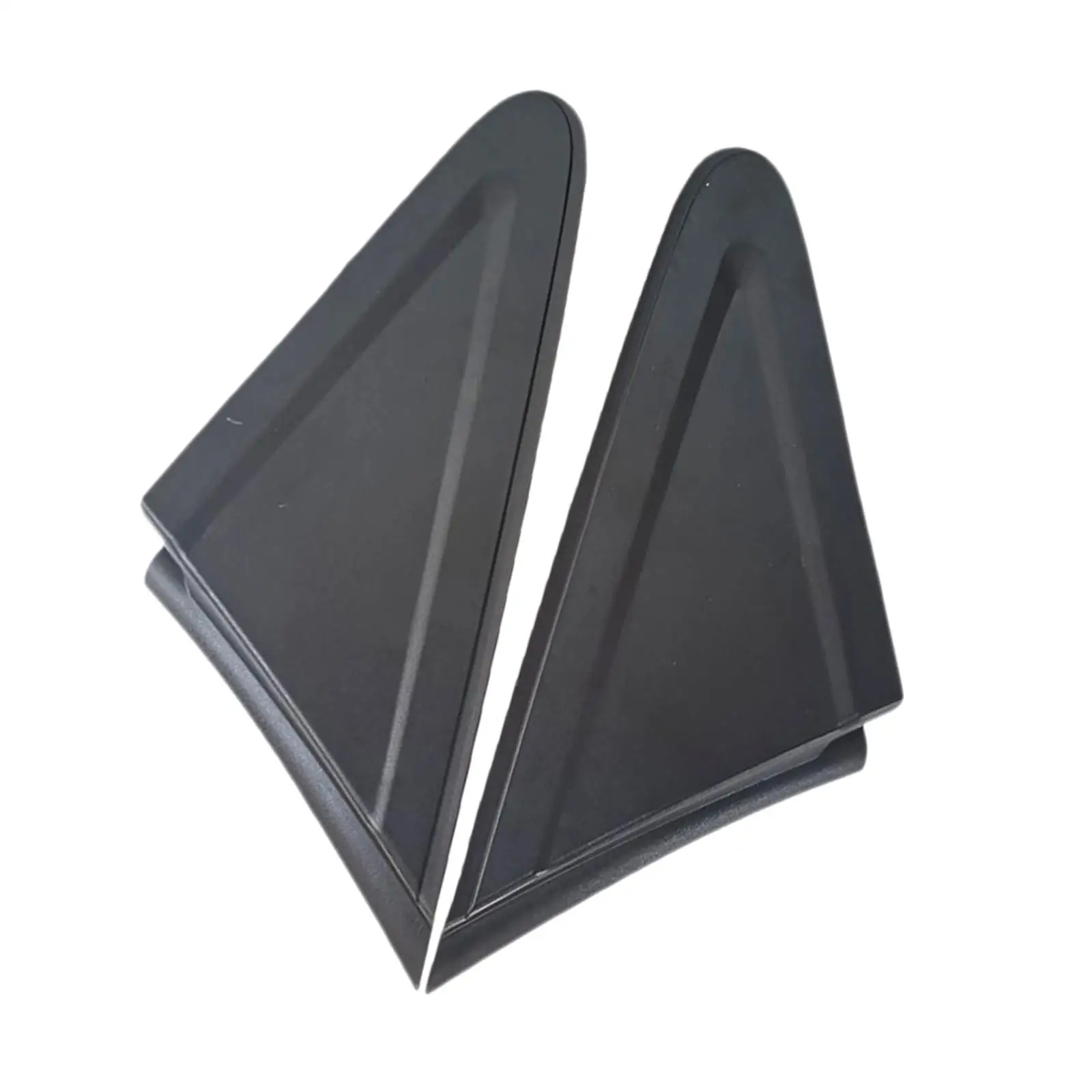 

2Pcs Car Front Exterior Pillar Corner Trim Left Right Triangle Cover for Honda Civic 2012-2015 Wear Resistant Car Parts