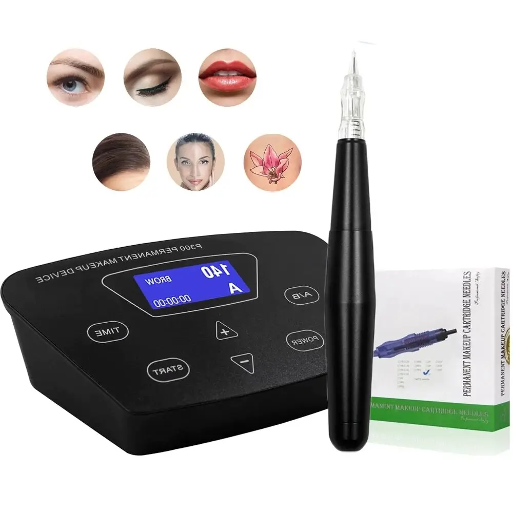 

Biomaser P300 Dermografo Professional PMU Machine Eyebrow Permanent Makeup Microblading Machine Set For Microshading Hairstroke