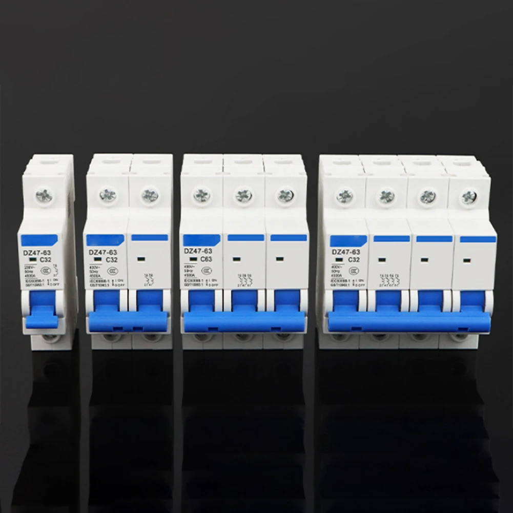 Автоматический выключатель 1/2P DZ47-63 для солнечного фотоэлектрического