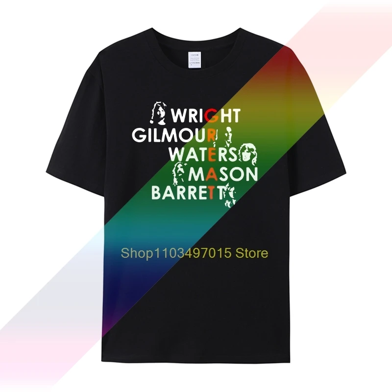 Популярная мужская футболка с принтом великого Райта Гилмора воды Мейсона