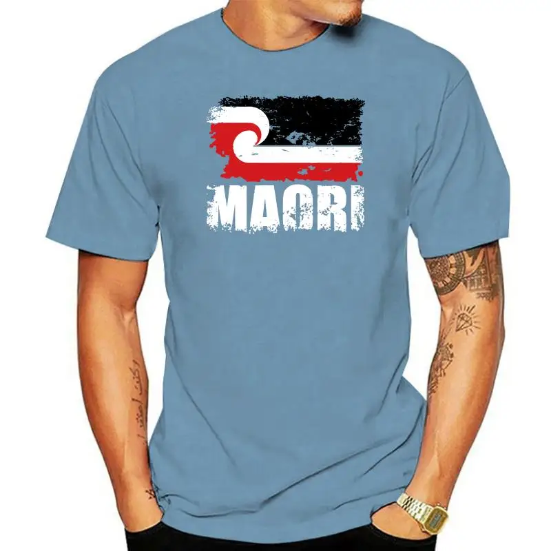 

Clothing Maori Flag T Shirt New Zealand Flag Tee 4964