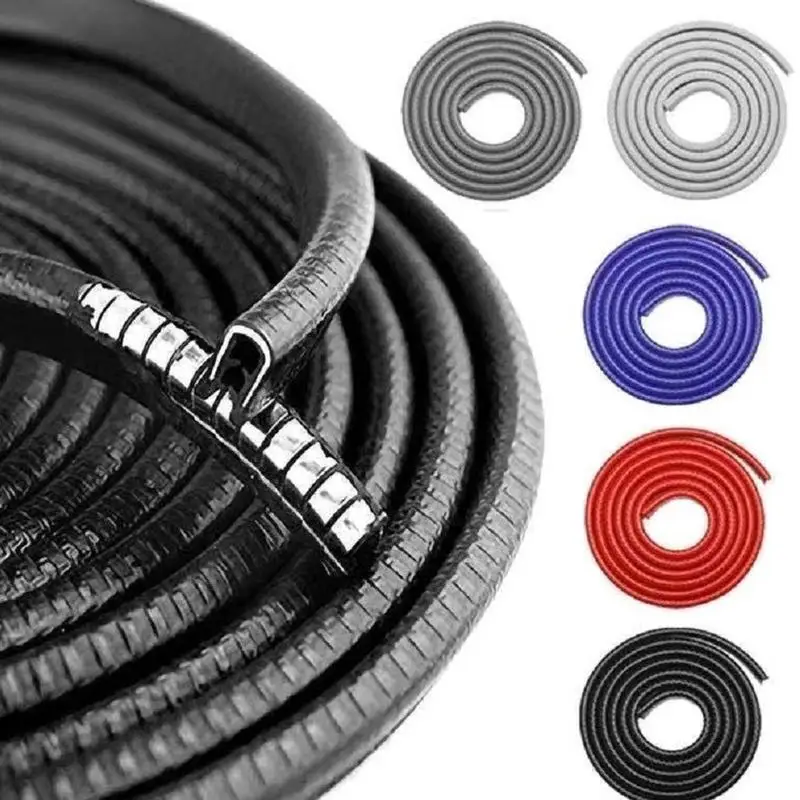 

Car Door Protector Edge Scratch Strip Guard Trim Automobile Door Anti Collision Protection With Steel Car-styling For Car Door