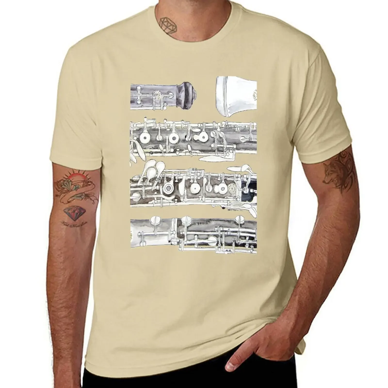 Футболка мужская летняя с аниме-принтом тренировочная рубашка новый гобой