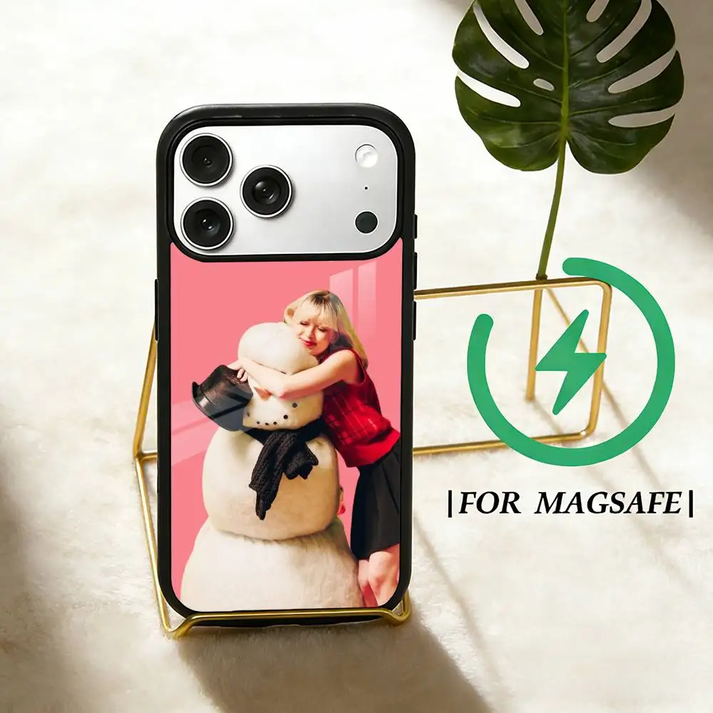 Фото Чехол для телефона Singer M-Maisie Peters для iPhone 17,16,15,14,13,12,Plus,Pro,Max с магнитной беспроводной зарядкой Magsafe №2