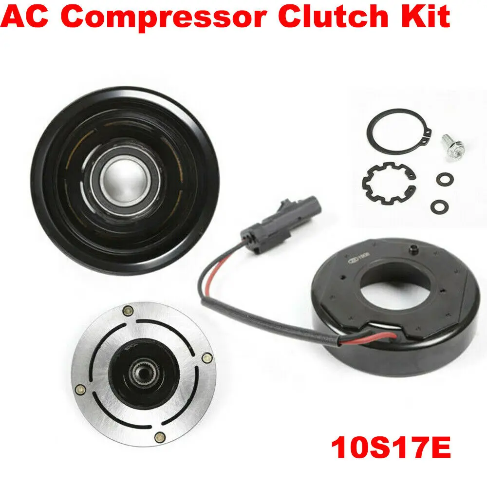 

AC Air Compressor Clutch Kit Pulley Coil Hub Fits 2014 - 2019 RAM 1500 8CYL 5.7L FITS The Original For DENSO 7SBH17