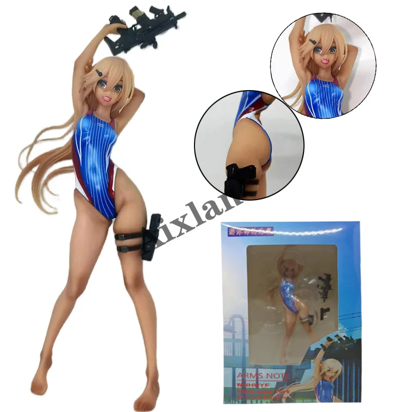 24 см плечи ноты ARMSNOTE×AMAKUNI Kouhai-chan из команды плавания сексуальная девушка родное ПВХ экшен-фигурки аниме Коллекционная кукла подарочные игрушки