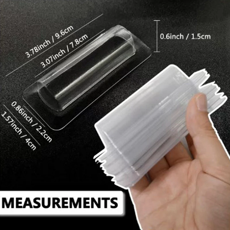 Пластиковый бальзам для губ 25/50 шт. с наклейкой