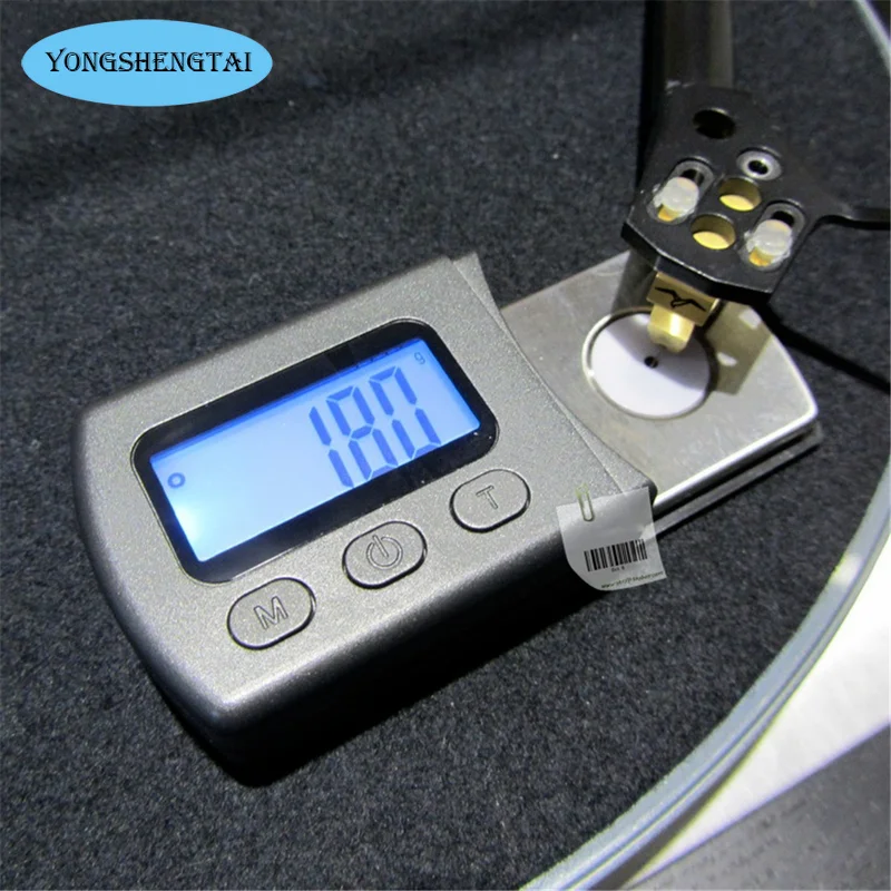 

Digital Turntable Stylus Force Scale Meter Gauge LCD Backlight High Precise Tracking Guage For LP Vinyl player Records Needle