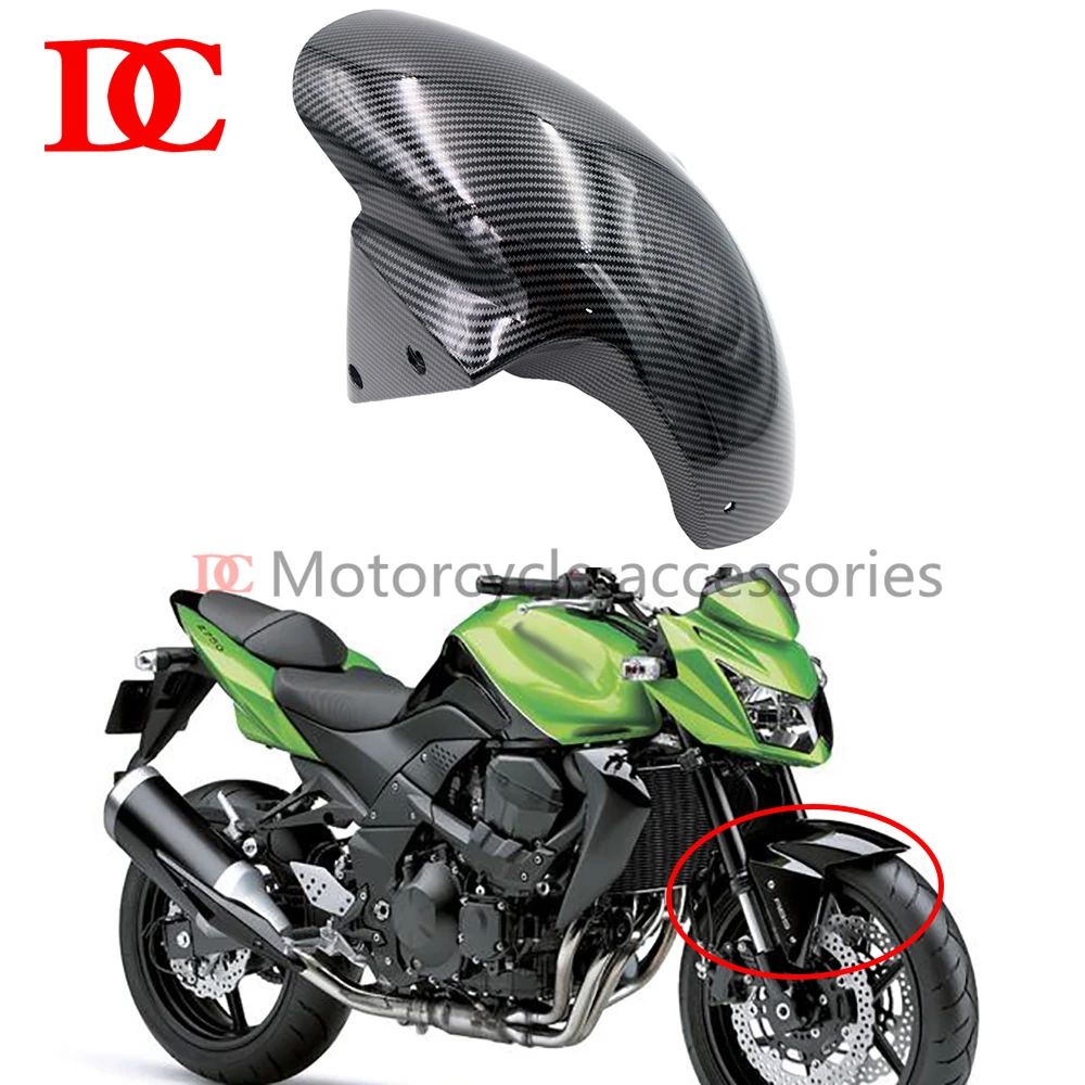Углеродное волокно обтекатель переднее крыло брызговик для Kawasaki Ninja ZX-6R 636 2003-2004