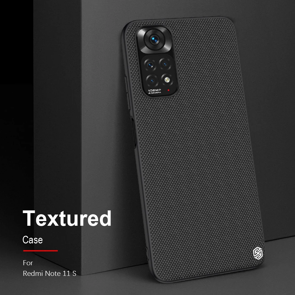 

Текстурированный чехол Nillkin для Xiaomi Redm Note 11S 4G, матовая Нескользящая задняя крышка для телефона