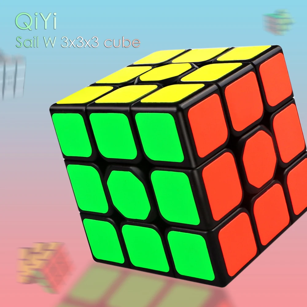[Picube] QiYi парусный куб W 3x3x3 QiHang скоростной волшебный Рубикс Куб Черный
