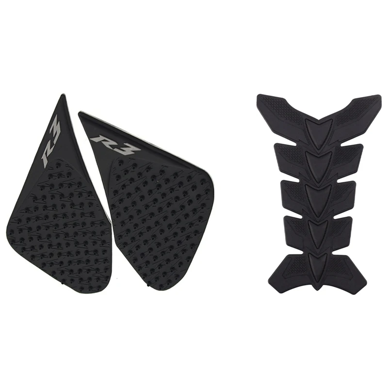 

For Yamaha R3 2015 2016 2017 Yzf-R3 Anti-Slip Anti-Slip Pad With Oil Gas Fuel Tank Pad Protector Cover Sticker
