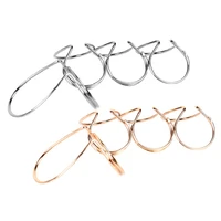 4pcs guitar picks metal finger ring protection plectrum thumb forefinger picks for guitar bass guitar finger trainer aroma