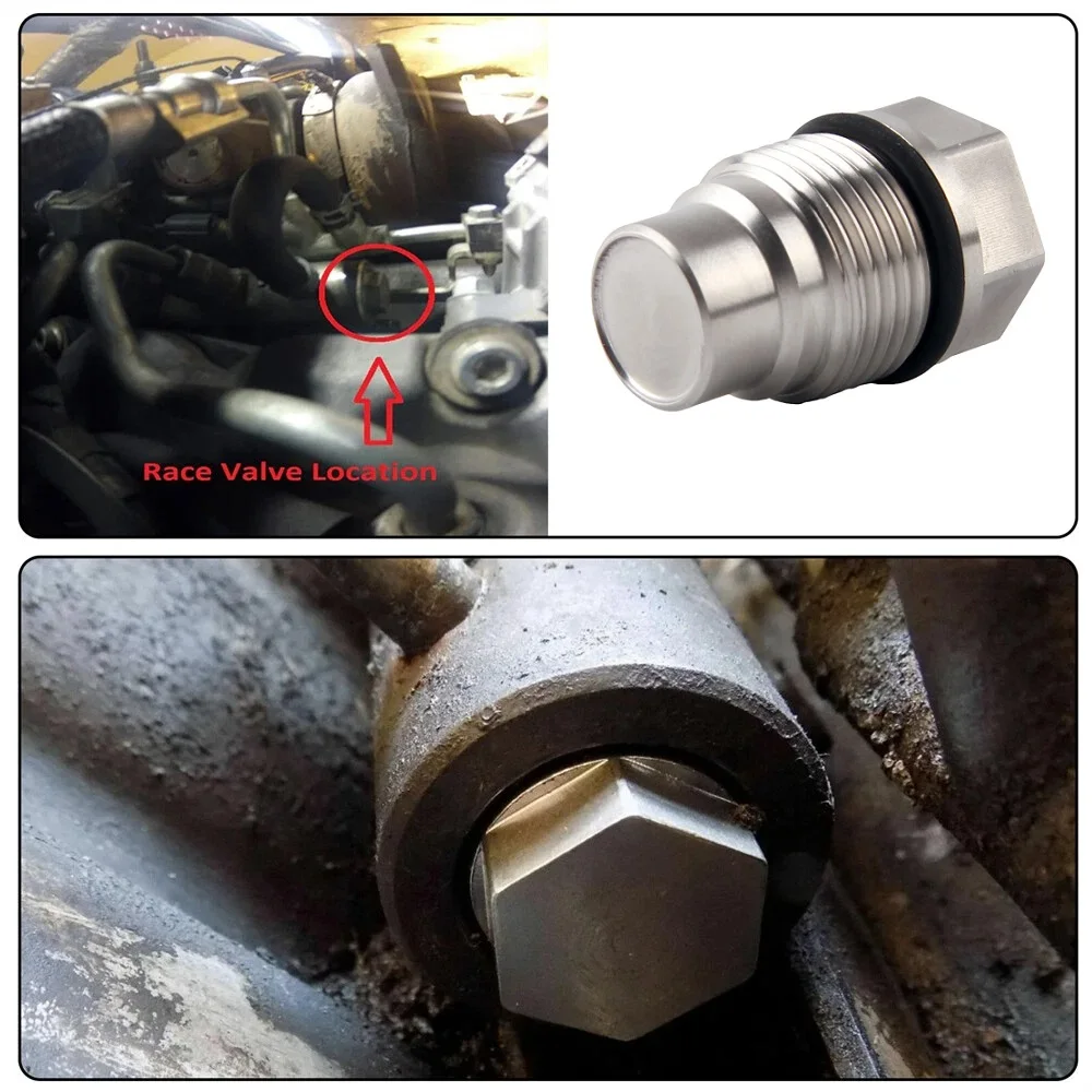 Фото Заглушка топливной рампы 6.6L Duramax для Chevrolet/GMC 2001-2016, замена клапана сброса давления топлива P0087 №3