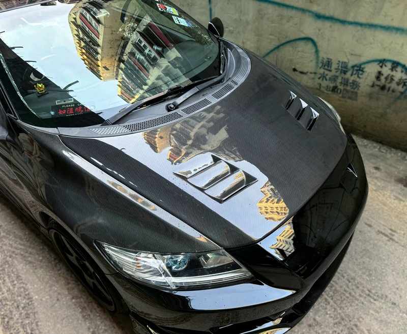 Карбоновый блендер для 10-16 CRZ ZF1 MUG Style вентилируемый капот легкие автомобильные