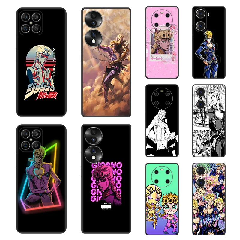 Мягкий защитный чехол для телефона Honor X8 X7 X6 X40 X9 Play6T 6C 9A 70 60 50 20 Lite 30i 8X Magic4 Pro JOJO Day Джованна