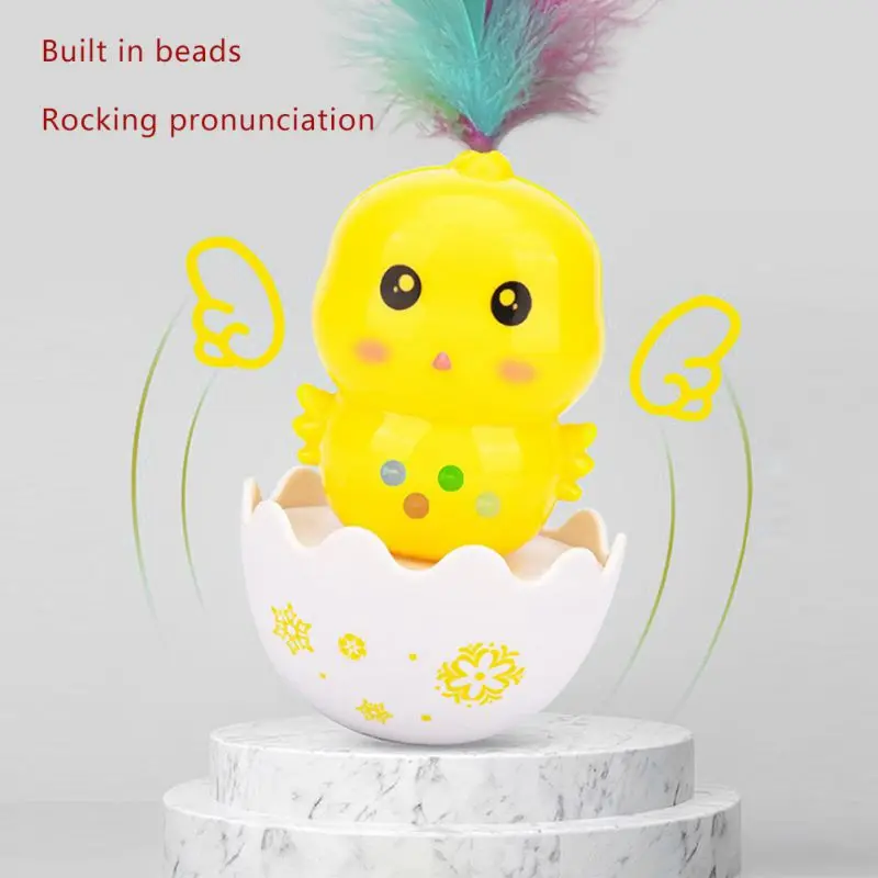 Интерактивная Вращающаяся Игрушка-светильник Для Кошек Забавная Движущаяся