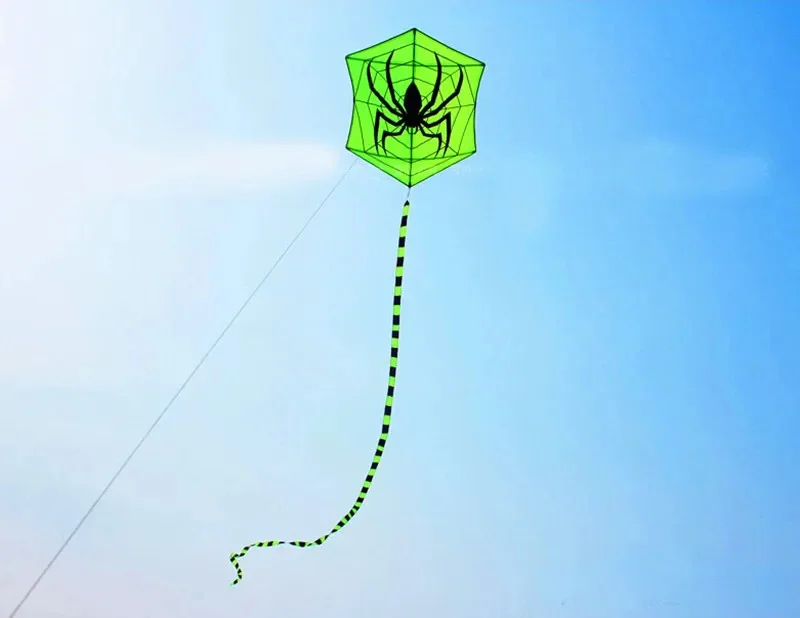 Бесплатная доставка паук воздушный змей для взрослых ручка уличные игрушки