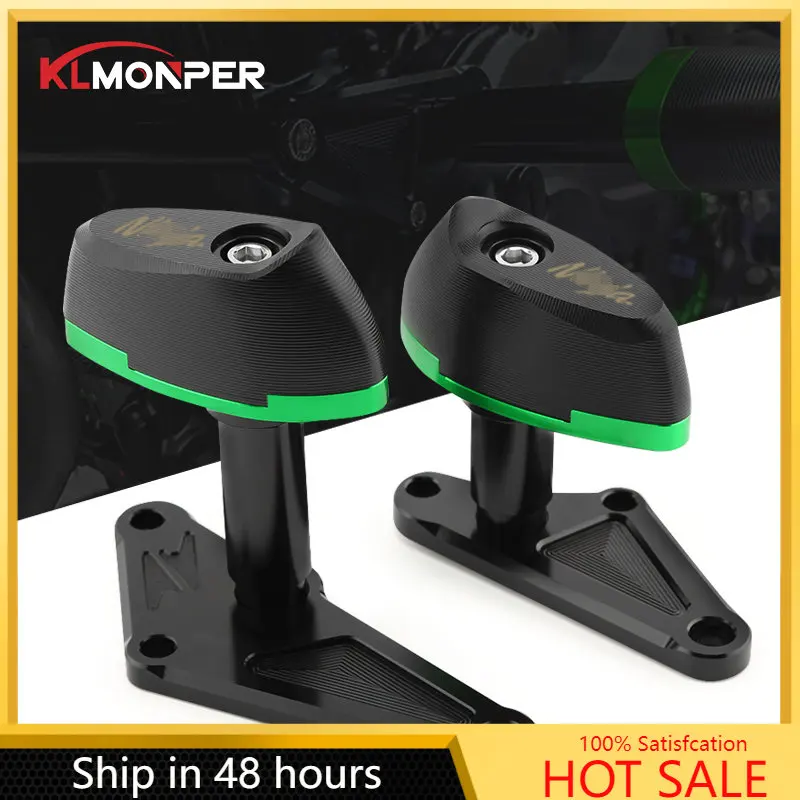 

For KAWASAKI Ninja 400 Z400 2021 Motorcycle CNC Falling Protection Frame Slider Fairing Guard Crash Pad Protector Accessories