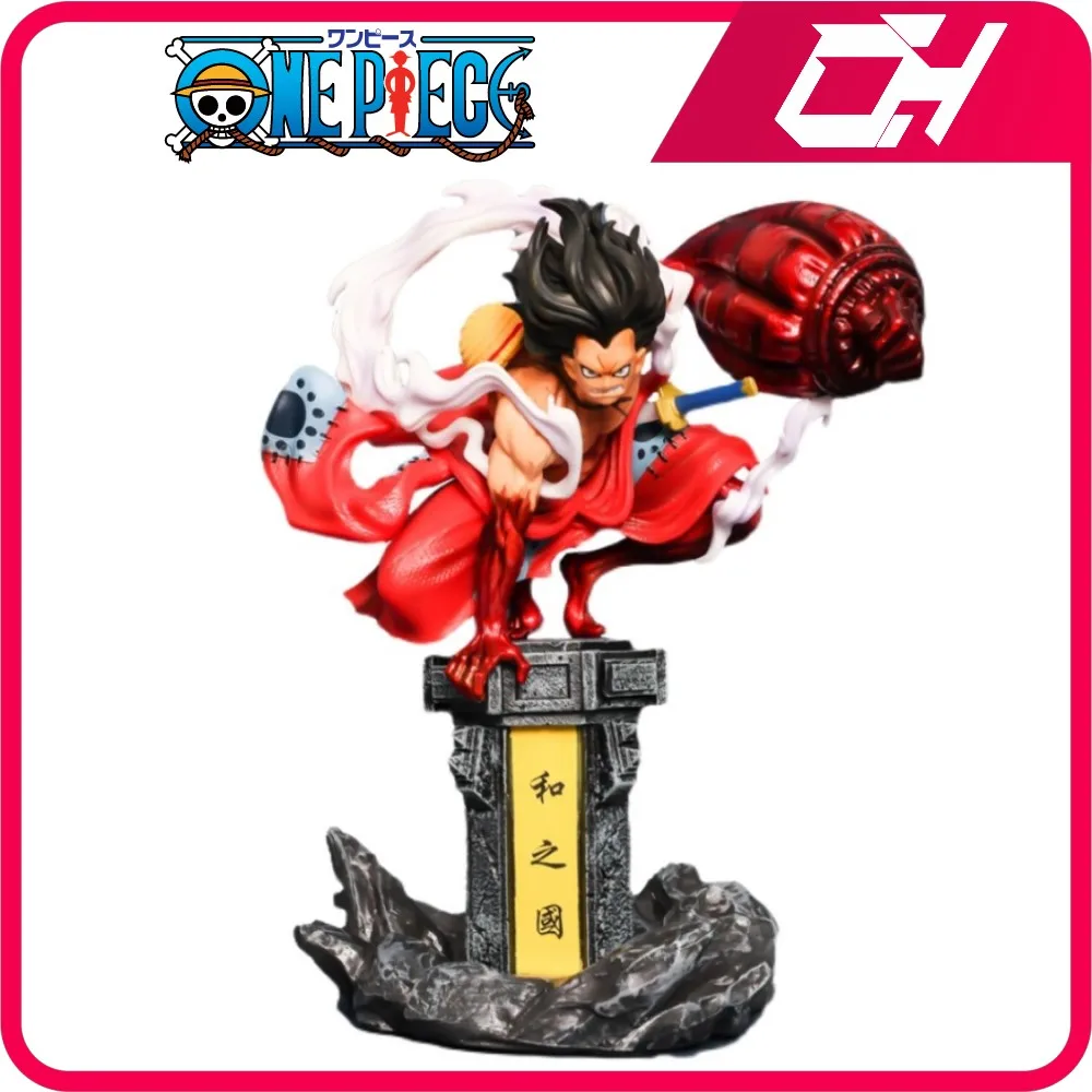 

One Piece Monkey D. Luffy 30cmPVC Anime Figure Large Figure Sky Pupil Luffy GK Action Figure Kawaii Kids Collection Model Gifts