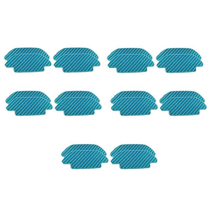 

20Pcs Replacement Washable Mop Cloth Rag For Cecotec Conga 4090 5090 Robot Vacuum Cleaner Cleaning Pad Accessories