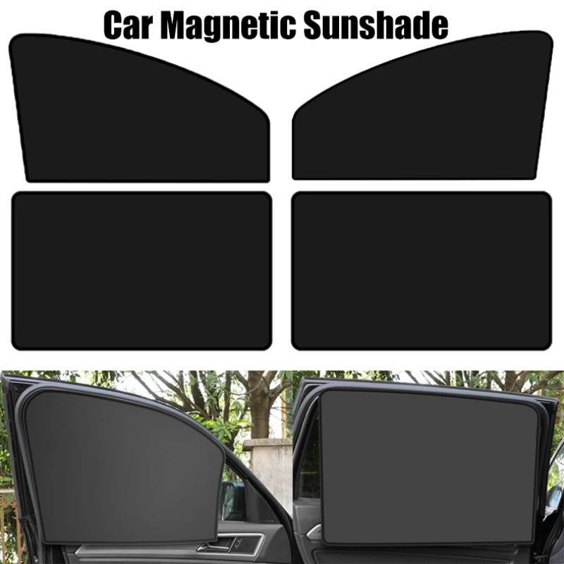 

Magnetic Car Sunshade UV Protection Car Curtains Sun Shield Cover Double Sides car Window Sunshade Protector Window Film Cover