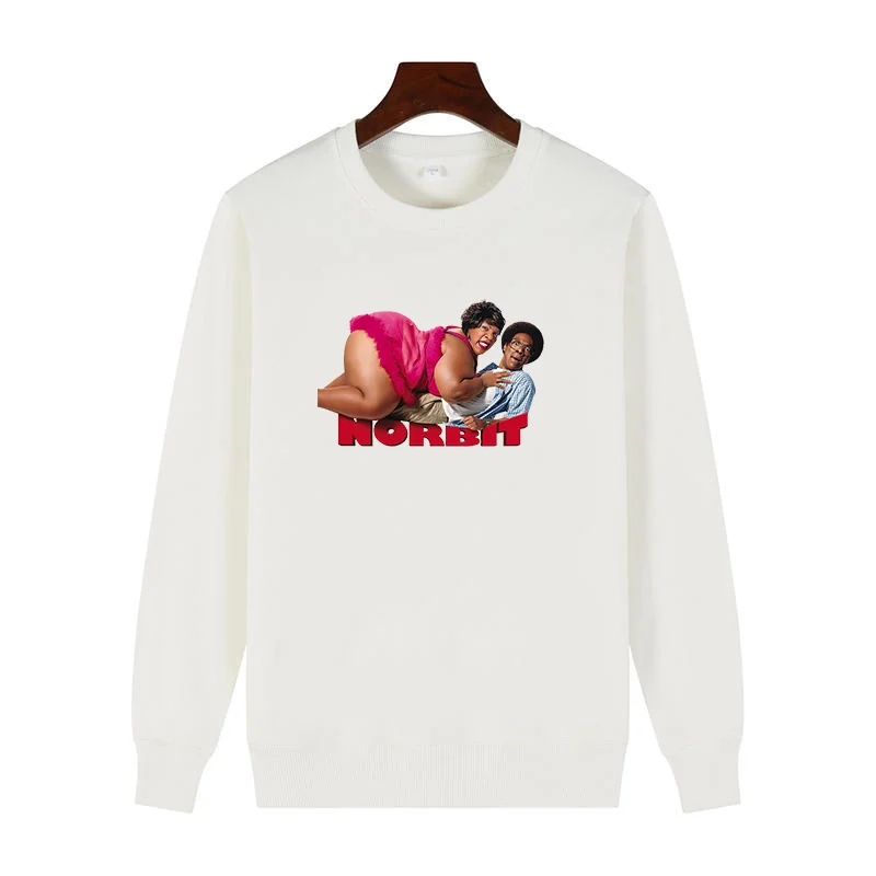 

Funny Norbit Movie Poster fashion Harajuku graphic Round neck hoodie sweatshirts cotton thick sweater hoodie Men's sportswear