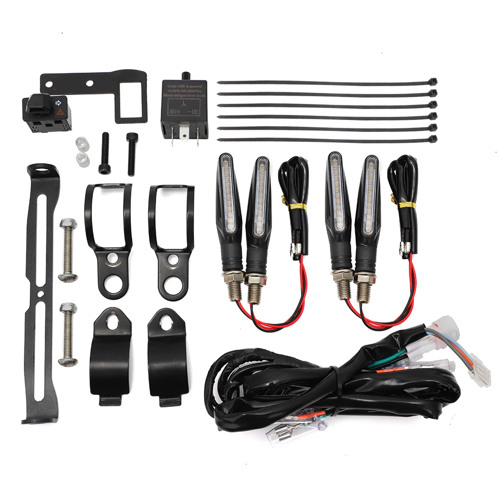 

Комплект легальных сигналов поворота для Sur Ron Segway X160 X260 Talaria Sting внедорожный велосипед ATV Электрический велосипед Plug & Play